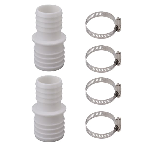32 mm slangkoppling poolslangadapter med slangklämma slangadapterersättning för Pangea Tech