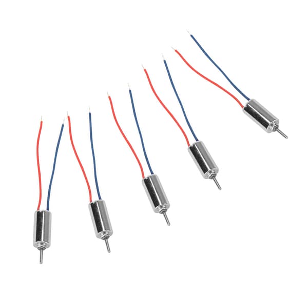 Högvarvig kärnlös mikromotor för modellleksak - 5-pack (4,5V DC)