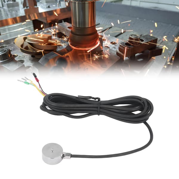 Knap-vejecelle-sensor 20mm 200kg rustfrit stål IP65 kompressionstræk-krafttransducer