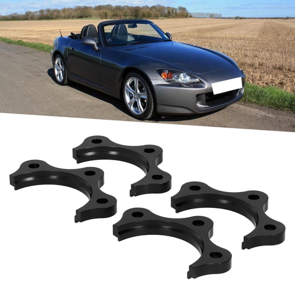 Sort 6061-T6 aluminiumslegering nav-centrisk akselafstandsstykkesæt til Honda S2000 AP1 AP2 F20 2000-2009