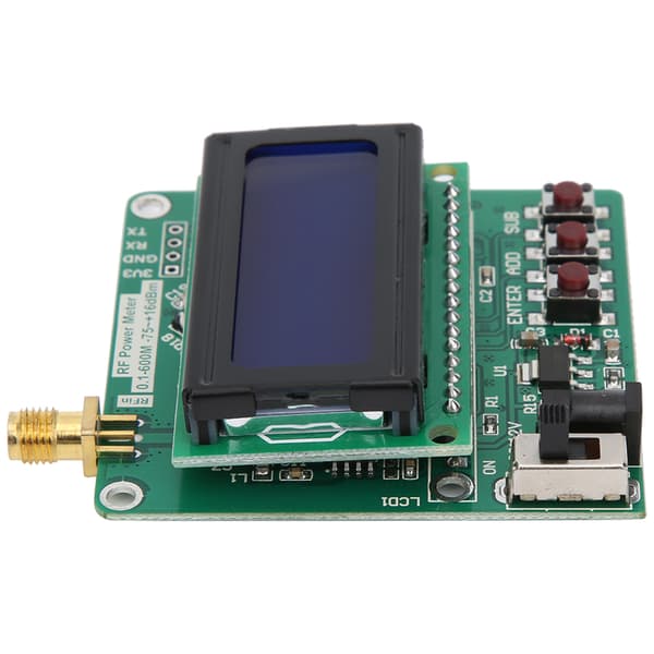 RF-effektmåler Digital Display Signal Dæmpningstestermodul 1M-8G