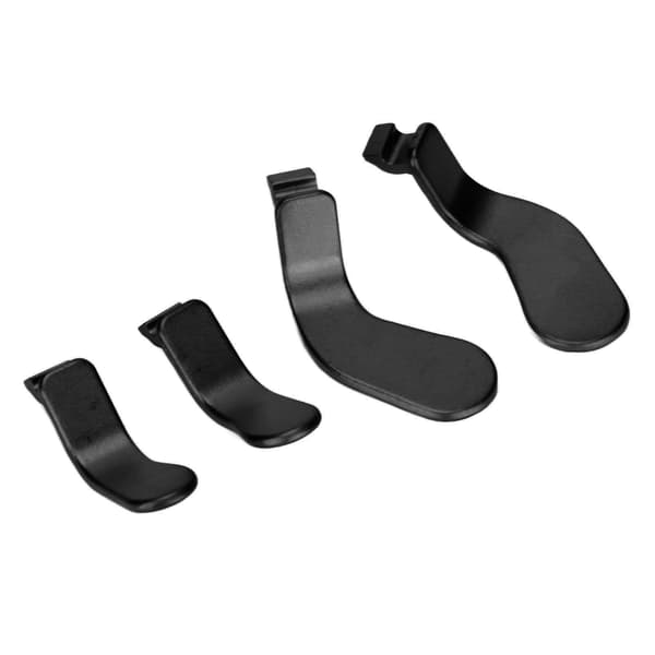 Erstatnings-tommelfingersticks i rustfrit stål til Xbox One Elite Controller Series 2 (sort, 4-pak)