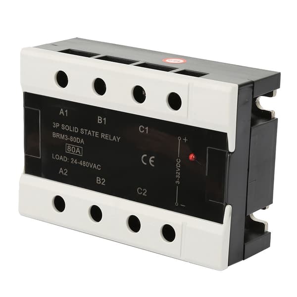 Belastning 24-480VAC Trefaset Solid State Relæ (BRM3-80DA)