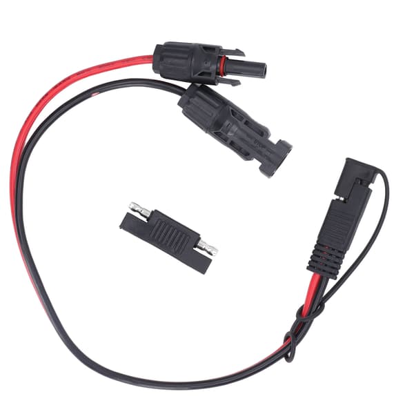 Solpanel Forbindelseskabel 12AWG PVC Kobber Solpanel til SAE Adapter til Motorcykler Biler