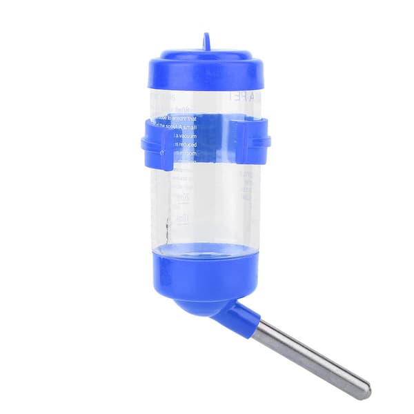 Droppfri Mini Vattendispenser för Igelkottar, Blå, Dricksflaska för Smådjur