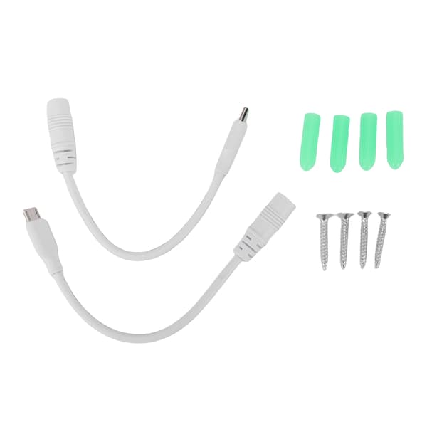 2 stk. 12W solpaneler egnet til Ring-kamera DC USB C Micro USB-porte IP65 vandtæt solpaneloplader med 3m kabel