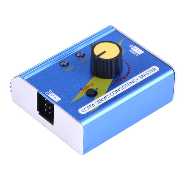 CCPM servotester & ESC-kontrol til RC-fly, bil, båd - Master motoranalysator