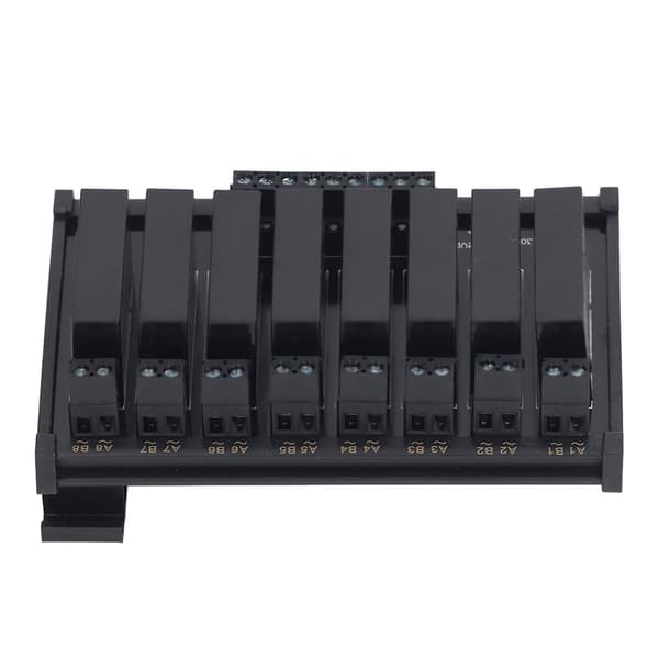 8-kanals solid state relæmodul indgang 3 til 32VDC belastning 5 til 8A 24-480VAC til industriel styring
