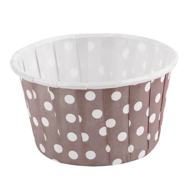 100-pack mini cupcakeformar, runda bakformar med lock, muffinsformar i kaffepapper, engångsbakformar