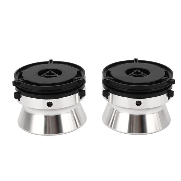 1 par Nab Hub Adapter Sølv Aluminiumlegering ABS Universal Åbner Opruller Nav Adapter Erstatning til Studer