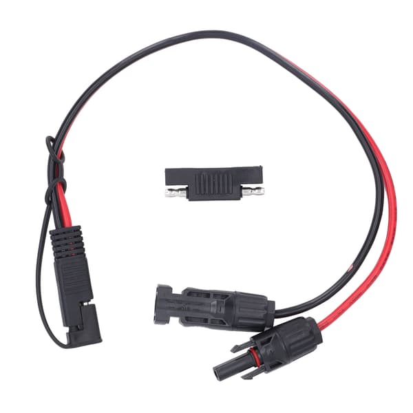 Solpanel Forbindelseskabel 12AWG PVC Kobber Solpanel til SAE Adapter til Motorcykler Biler