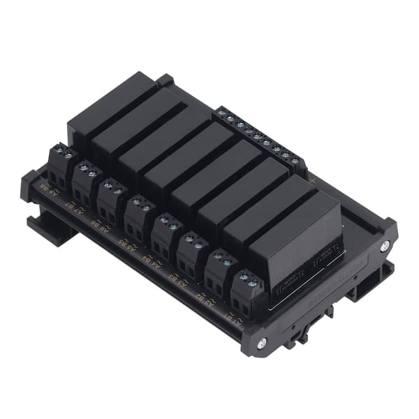 8-kanals solid state relæmodul indgang 3 til 32VDC belastning 5 til 8A 24-480VAC til industriel styring