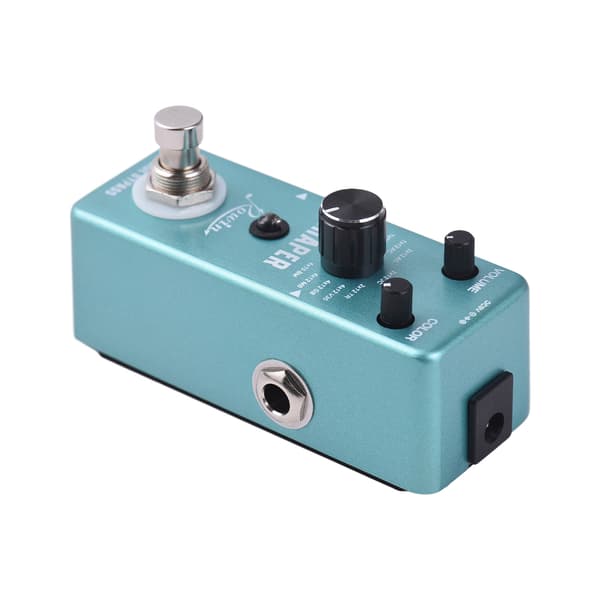 Rowin Guitar Effects Pedal Digital Cab Simulation Guitar Pedal 11 Modes Guitar Effect Pedal and COLOR/VOLUME Control Knobs with True Bypass DC 9V 6.3