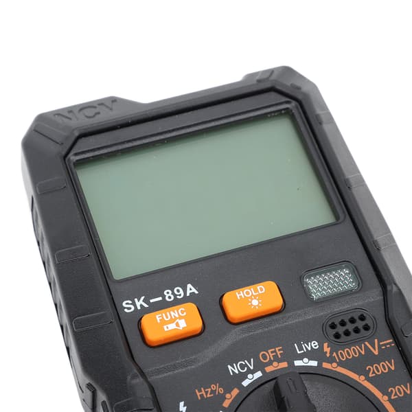 Digitalt Multimeter Auto Ranging Stemmeudsendelse AC DC Spænding Strøm Kapacitans Modstand Frekvens Tester