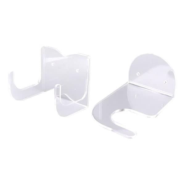 Väggfäste för elgitarr, klar akrylhängare, sömlös stabil displayhållare, enkelpack