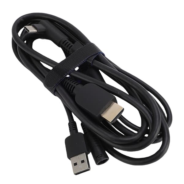 Grafisk tegnetabletkabel HD multimediegrænseflade AC USB 3 i 1 kabel til KAMVAS Pro 12 13 16