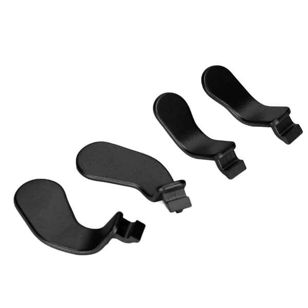 Erstatnings-tommelfingersticks i rustfrit stål til Xbox One Elite Controller Series 2 (sort, 4-pak)
