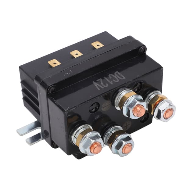 Spilrelæ 12V Messingspole Kontaktor Elektronisk Komponent Tilbehør til Biler