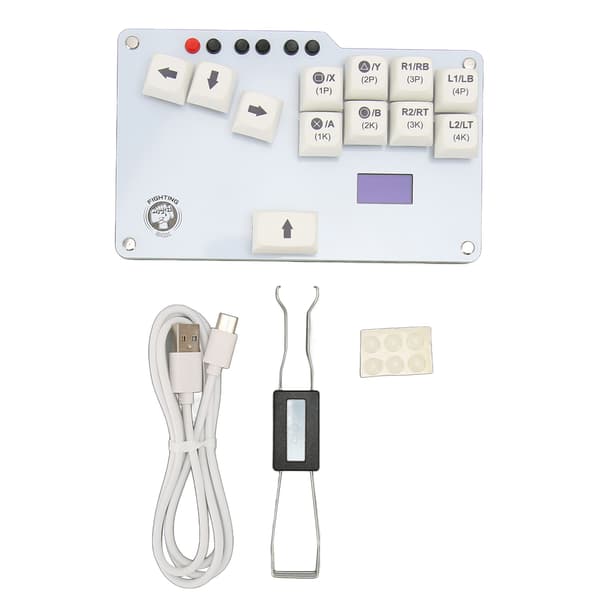 til Fighting Box-tastatur til Hitbox WASD GP2040 CE Fightstick Arcade Fight Stick med til Cherry MX-switch til PS3