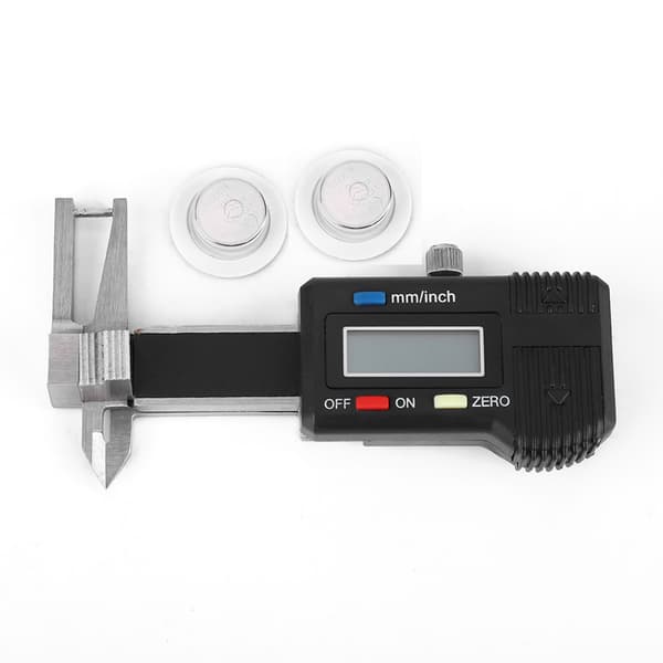 Digital tykkelsesmåler 0-25 mm elektronisk mikrometer med LCD-display