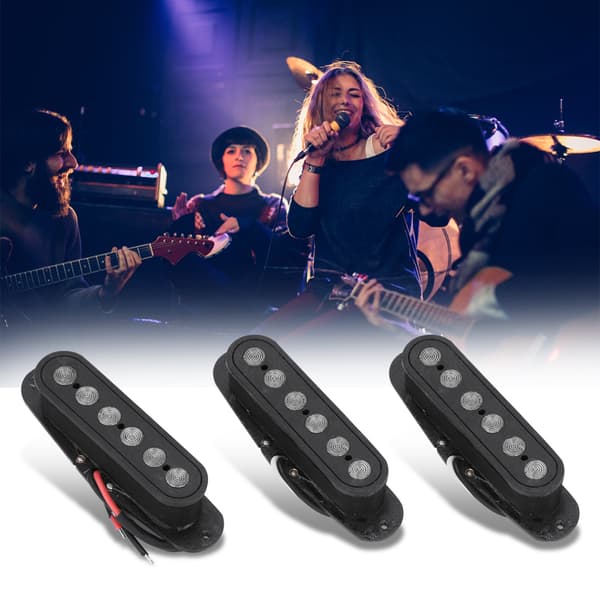 1 set/3 st Single Coil Pickup för gitarr musikinstrument tillbehör