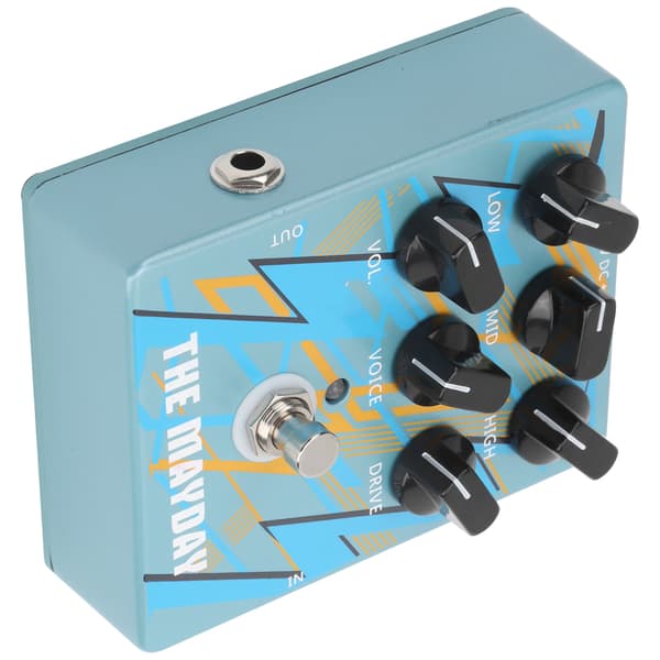Effektpedal Forstærker Analog Lydeffekt Equalizer Harmonisk Guitar Tilbehør DC 9V