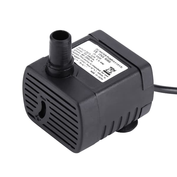 Solvattenpump för trädgårdsdamm, pool, akvarium, utomhusfontänpump