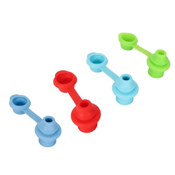 4-pack silikonpipmugglock, pipar för småbarn
