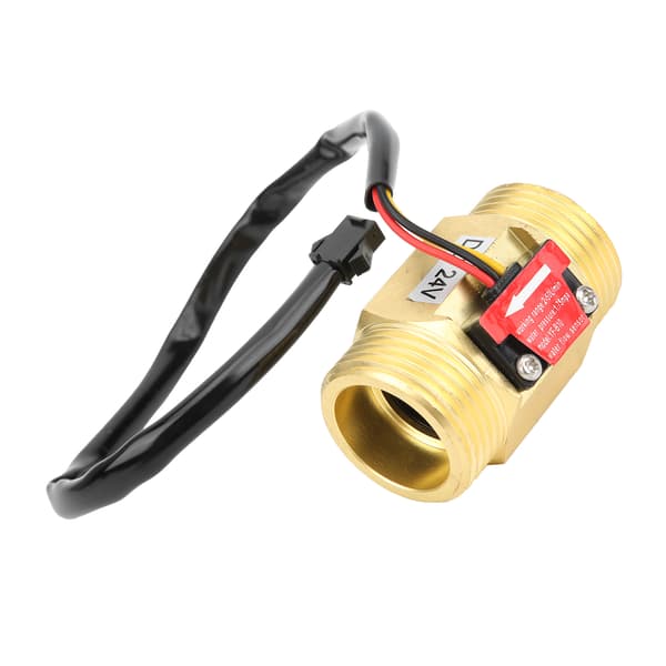 Hall flödesmätare strömbrytare G1\" vattenflödessensor DC24V 2-50L/Min