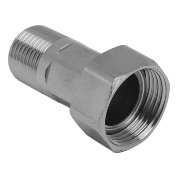 Rørfitting i rustfrit stål VVS Stødskjøt Adapter Spa Boblebad Komponenter Hardware G1/2 til G3/4
