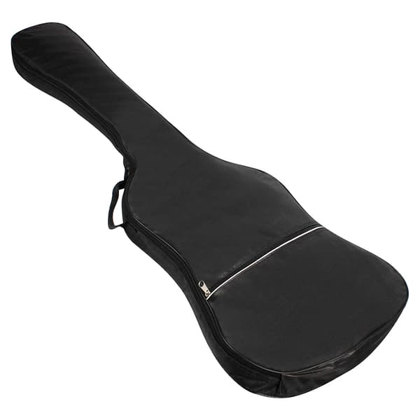 Elbasgitarrväska Ryggsäck 20 mm Vadderad för Elbas och Gitarr Svart