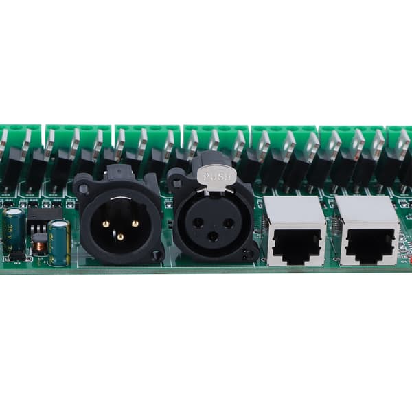 30CH DMX512 LED Strip Dekoder, Konstant Spænding 5-24V, til Scene Bar Belysningstilbehør