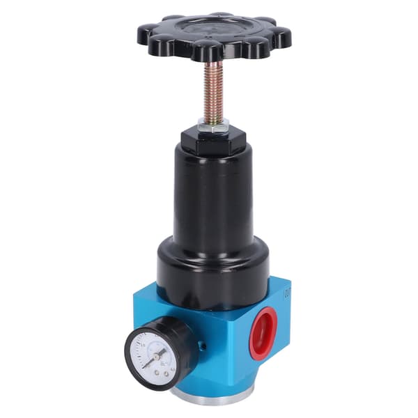Lufttryksregulator Medium Pneumatisk Reduktionsventil Regulerende Kontrolmåler QTYH‑25 G1