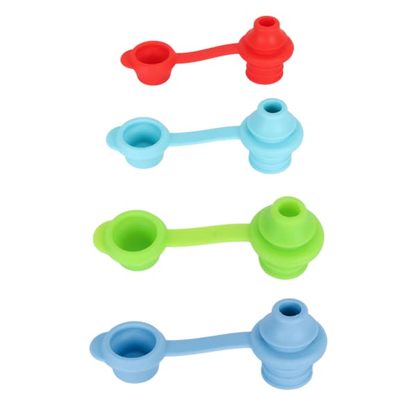 4-pack silikonpipmugglock, pipar för småbarn