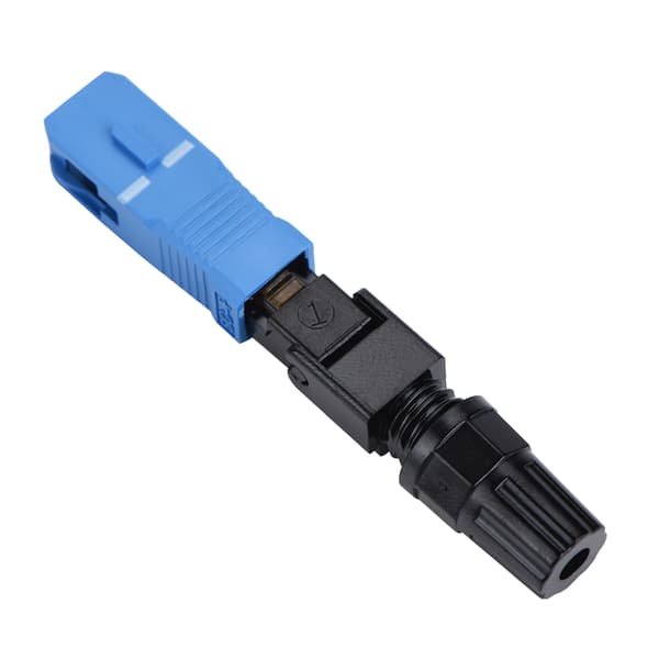 100 stk. SC Single Mode Fiber Quick Connector Adapter Kit til FTTH Netværksinstallation