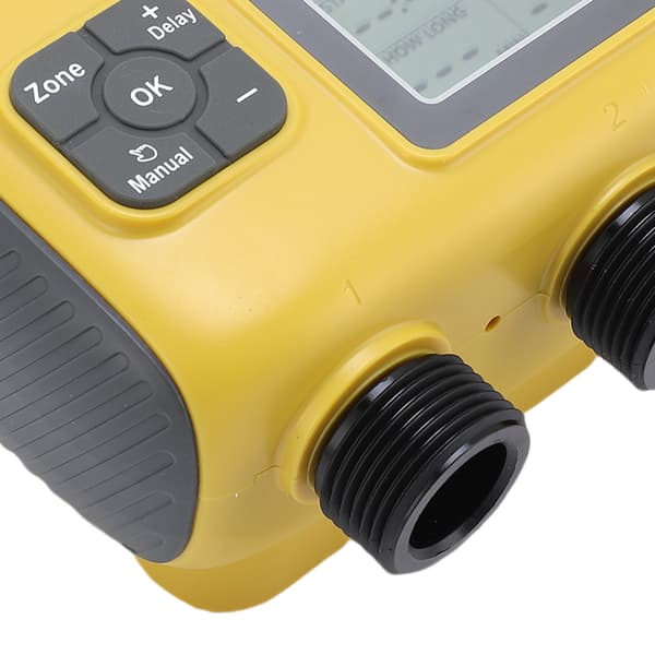 Smart slangtimer 3/4-1/2 tum kran, programmerbar vattningstimer 3-utlopp, digital display utomhusbevattningskontroll för trädgård
