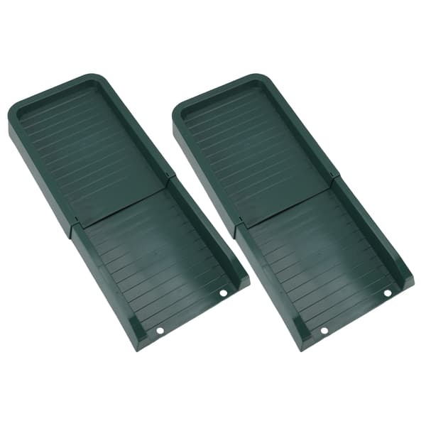 Stuprörsförlängning Splash Block, Väderbeständig PP, Utomhus Grön, 1-pack