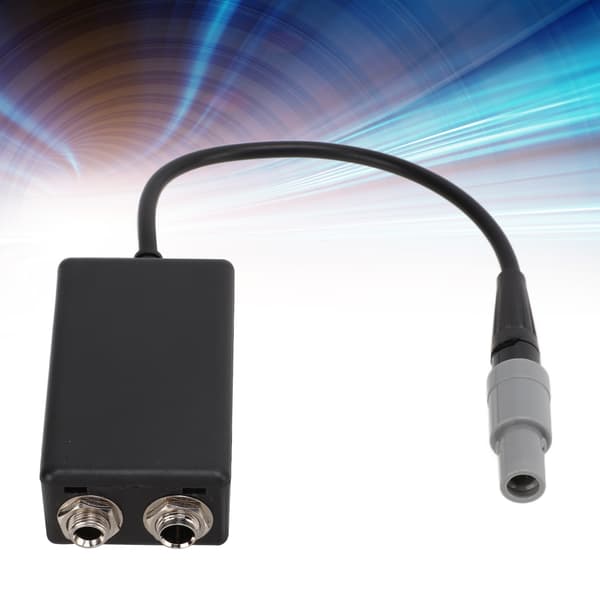 Luftfart headset adapter GA Dual Female til LEMO 6-bens hanstik til pilot