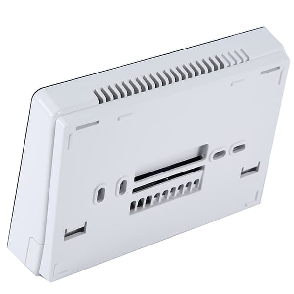 Smart WiFi-termostat temperaturregulator för väggmonterad panna, vit, 7-dagars programmerbar