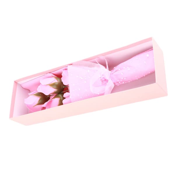 Simulering Tvålblommor Eva Mors Dag Presentförpackning Tvålrosor Blomlåda