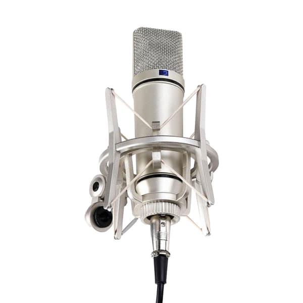 Kondensatormikrofon 48V Professionel Stor Membran til Sang Live Streaming