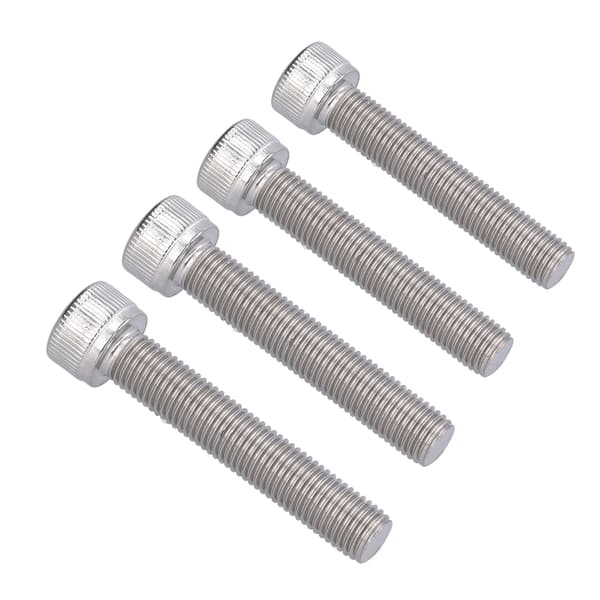 M10x55 A2 Sekskantbolt i rustfrit stål, 4-pak