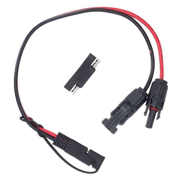 Solpanel Forbindelseskabel 12AWG PVC Kobber Solpanel til SAE Adapter til Motorcykler Biler
