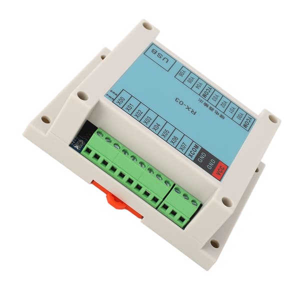 Programmerbar logikcontroller 8 indgange 7 udgange Computer Telefon Programmering Industriel kontrolkort 12-24V