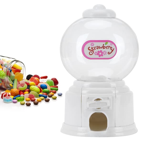 Mini Godisburk Spargris, Söt Förvaringslåda för Barn, Vit Presentförpackning