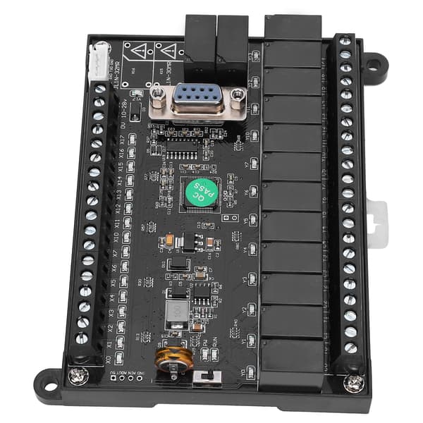 PLC-kontrollkort programmerbar styrenhet fördröjningsrelämodul med analog FX1N‑30MR DC10‑28V