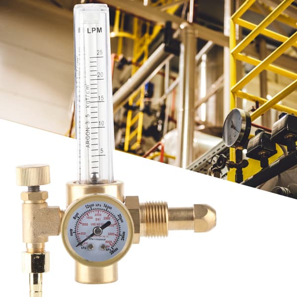 WX‑191‑03 G5/8‑14 Gasstrømsmåler Regulator Argon Regulator Trykreducer