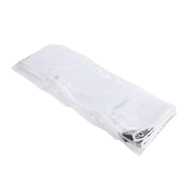 Transparent Kraftigt Hönshusskydd, Vindtät Vinterisolering, Allvädersskydd, 1-pack