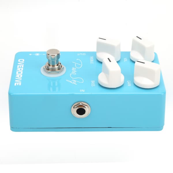 Overdrive Pedal Elgitarr True Bypass Effekt EQ Musikinstrument Tillbehör