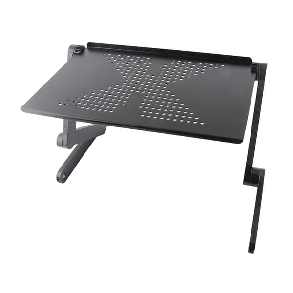 Justerbart sengeskrivebord i aluminium, bærbart foldbart laptopstativ til hjemmekontorbrug